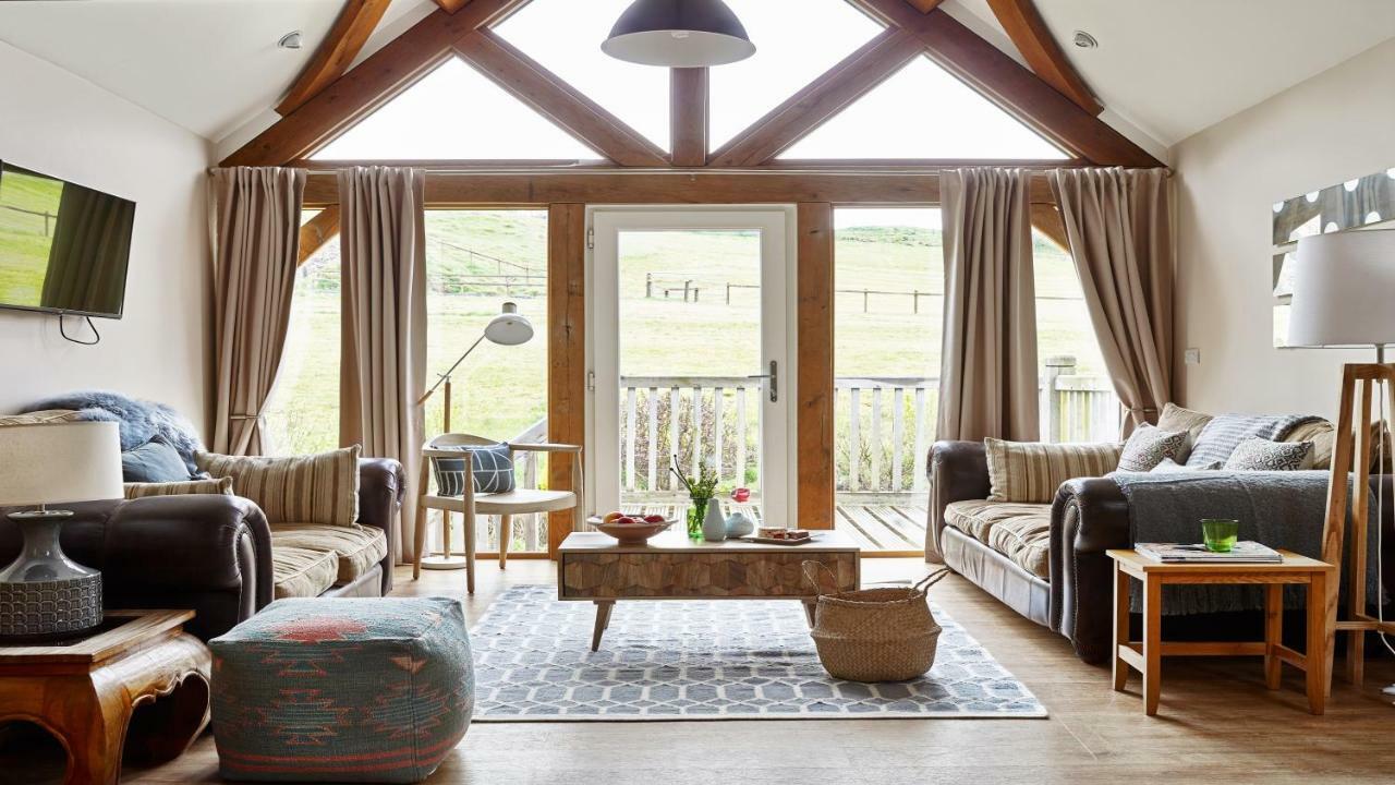 Ferienwohnung Barcud House Devils Bridge Exterior foto