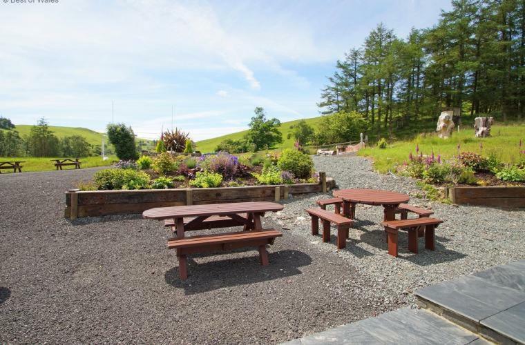 Ferienwohnung Barcud House Devils Bridge Exterior foto